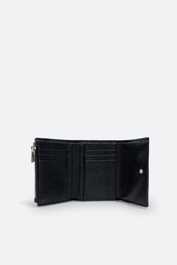 Small Flap Planetarium Wallet Black