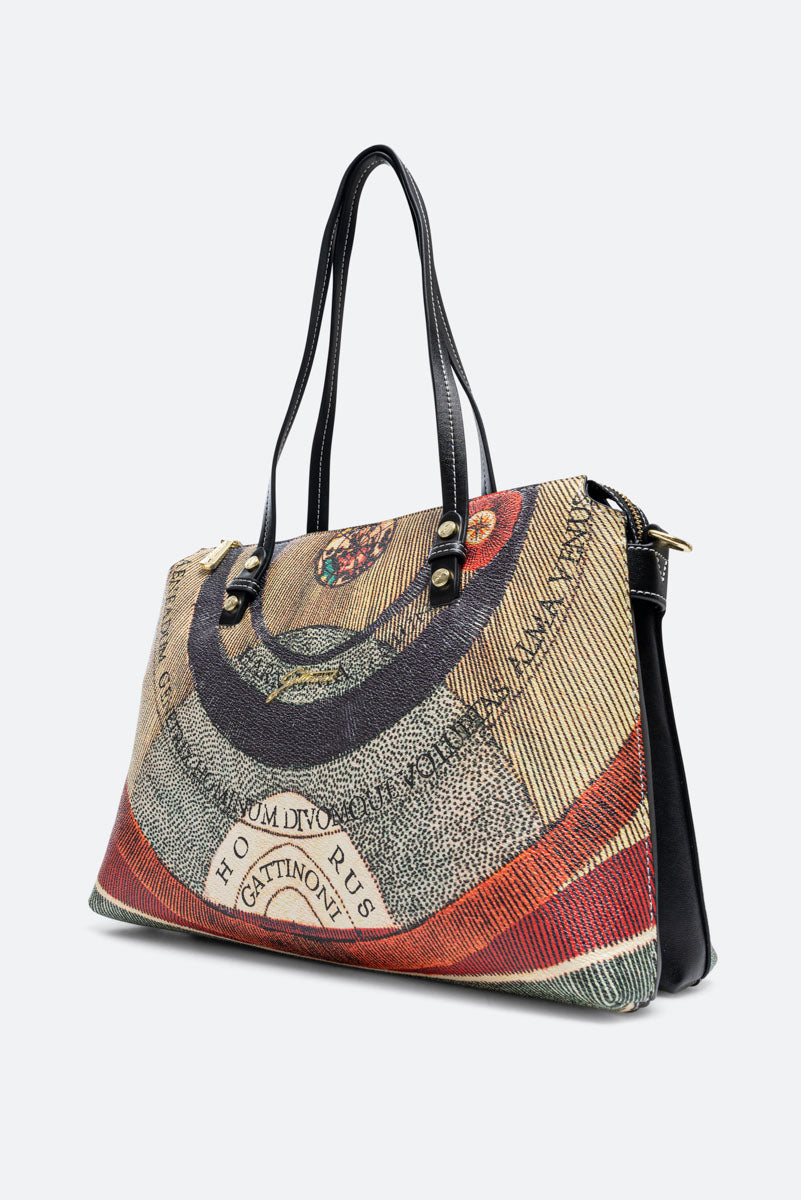 Planetarium Black Medium Handbag