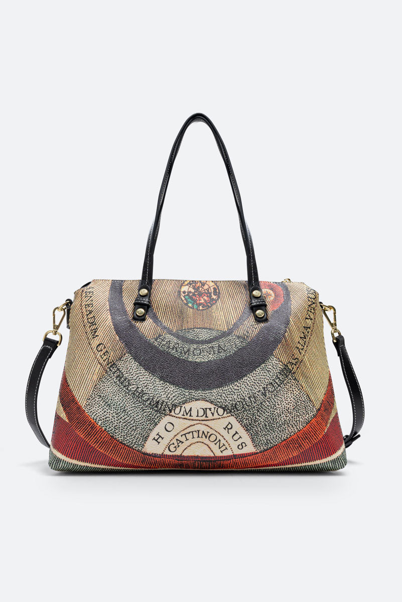Planetarium Black Medium Handbag