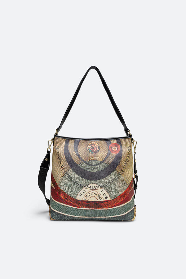 Planetarium Classic Shoulder Bag-Black