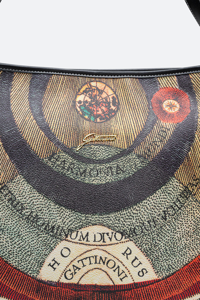 Planetarium Classic Shoulder Bag-Black