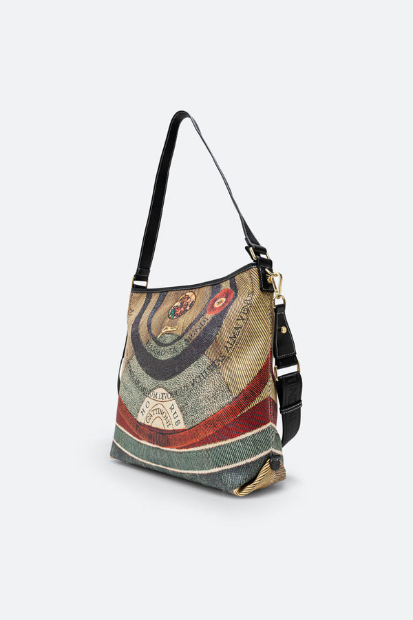 Planetarium Classic Shoulder Bag-Black