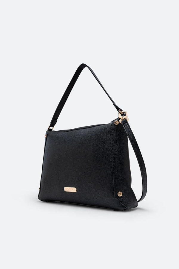 Roomy Black Shoulder Bag