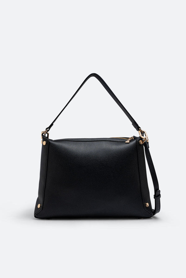 Roomy Black Shoulder Bag