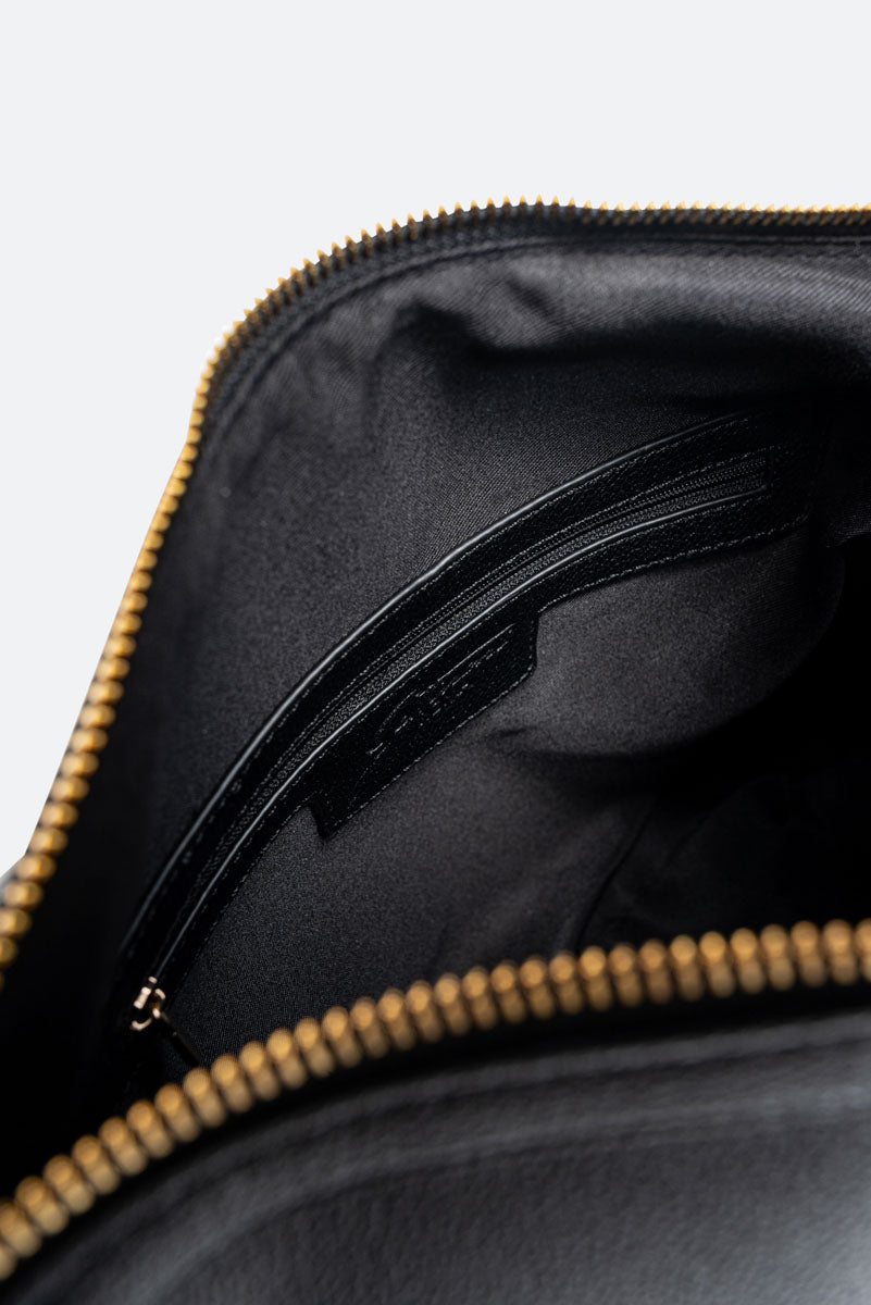 Roomy Black Shoulder Bag