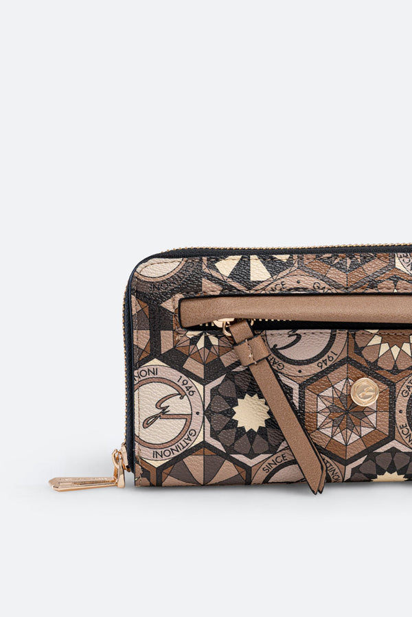 Teodosia Desert Zip Wallet