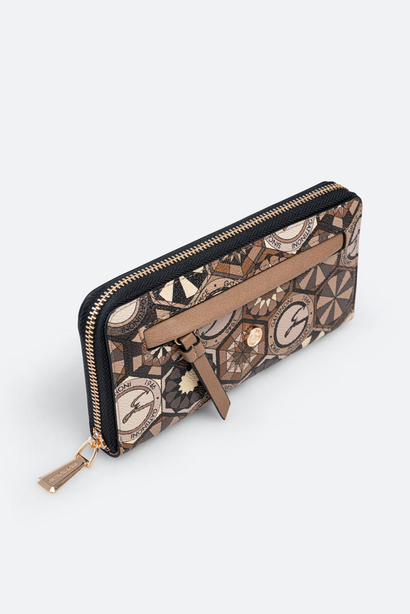 Teodosia Desert Zip Wallet