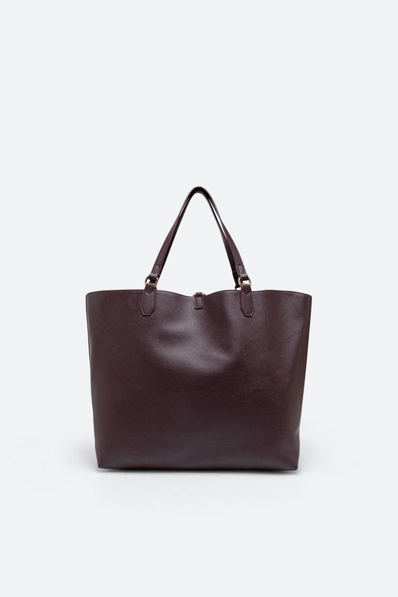 Reversible Shopping Bag Teodosia Garnet