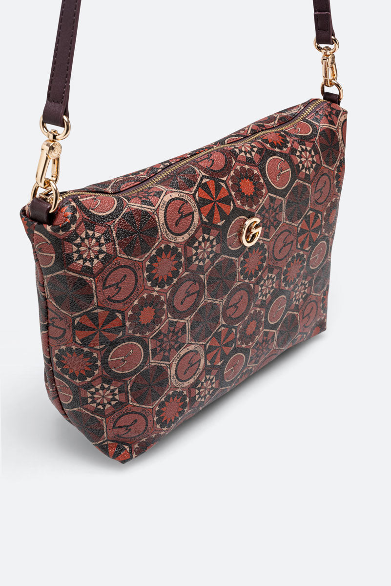 Sac de shopping réversible Teodosia Grenat