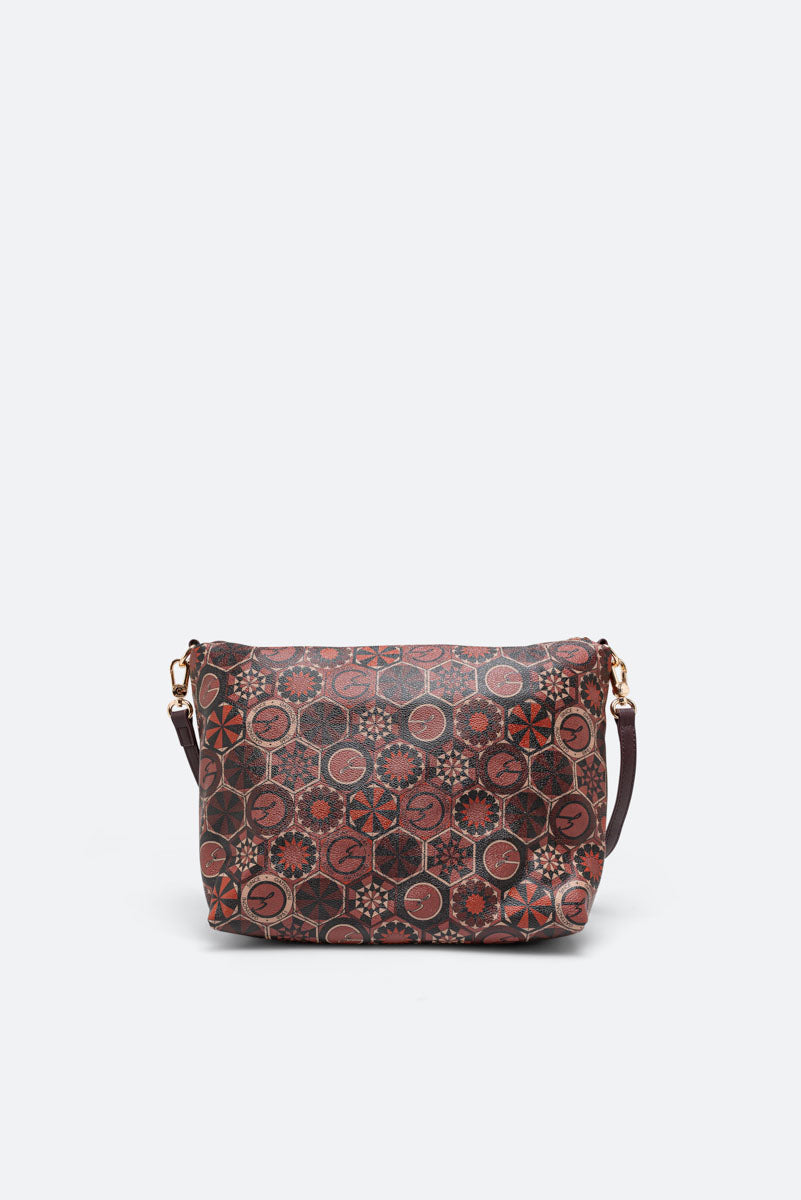 Omkeerbare Shopper Tas Teodosia Garnet