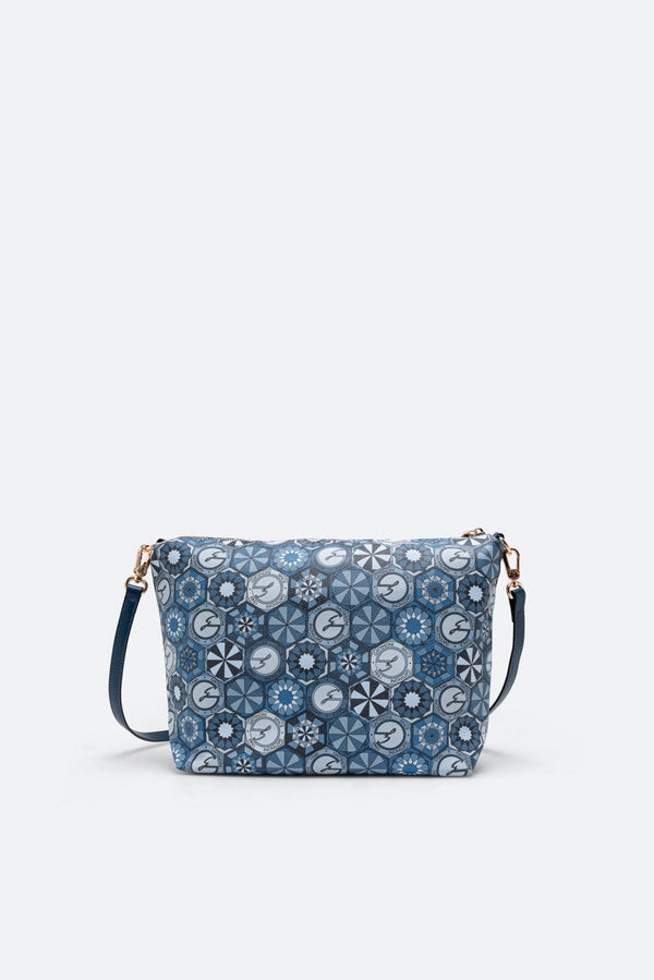 Teodosia Reversible Borsa A Spalla Lapislazuli