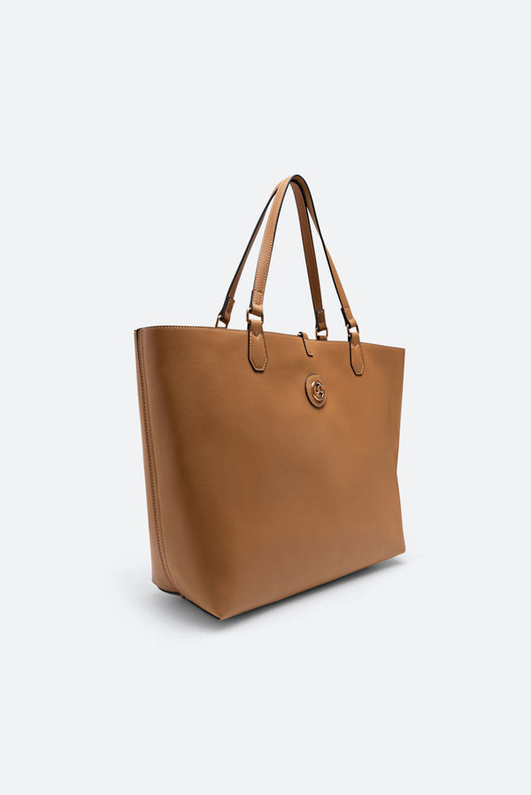 Bolso de hombro reversible Teodosia Franca Travertino