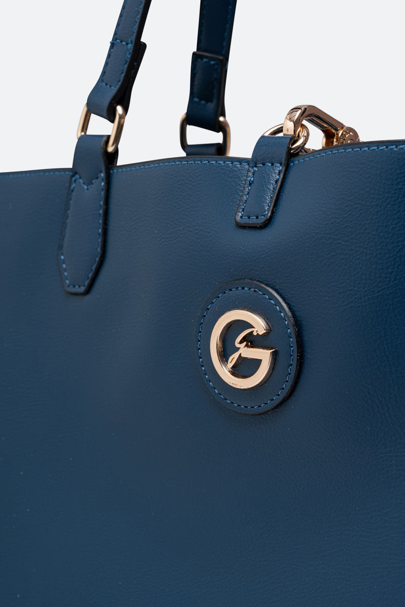 Bolso de hombro reversible Teodosia Cosetta Lapis Lazuli