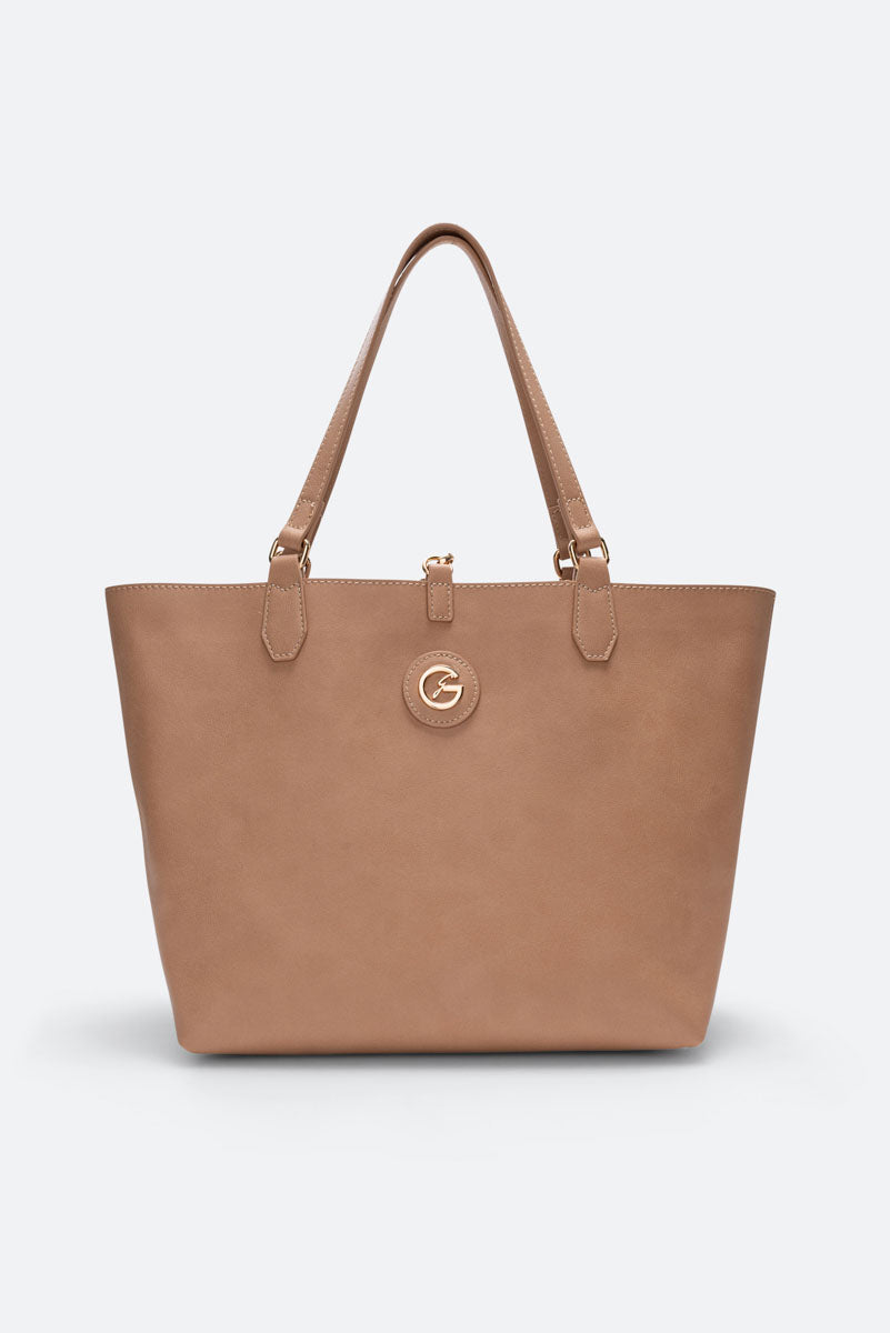 Teod.Revers. M. Shopping PVC New Teod./PU Nude/Nude