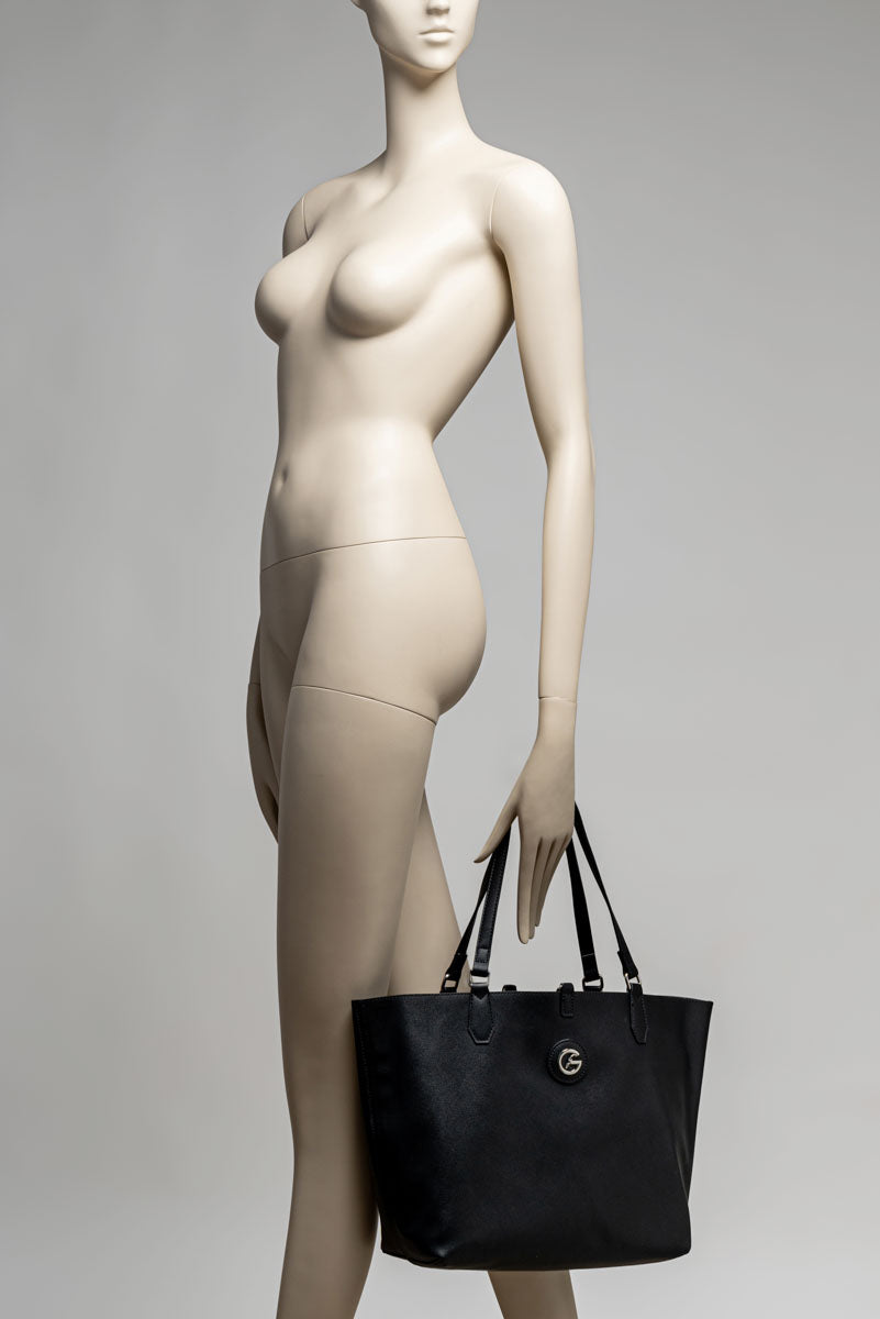 Reversible Medium Shopping Bag Teodosia Smoke