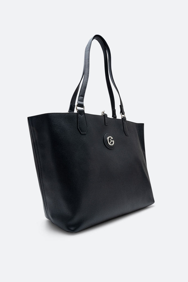 Sac de shopping réversible moyen Teodosia Smoke
