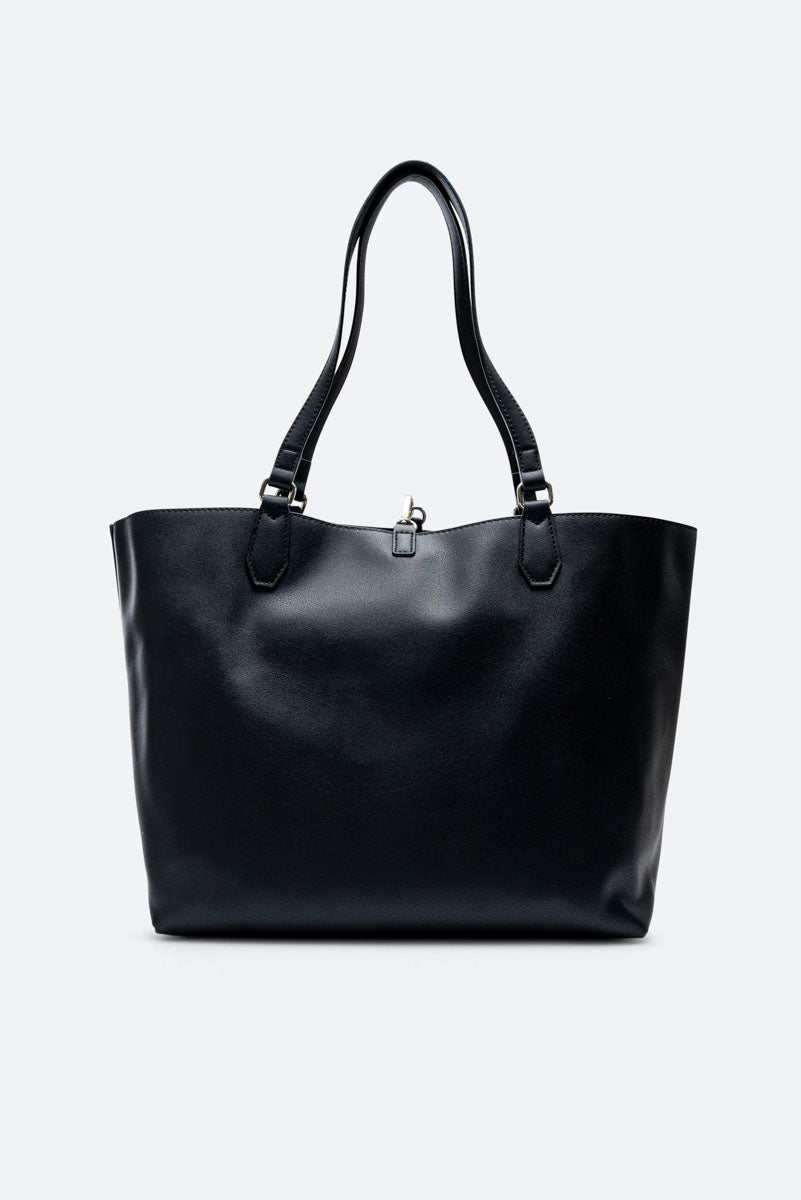 Reversible Medium Shopping Bag Teodosia Smoke