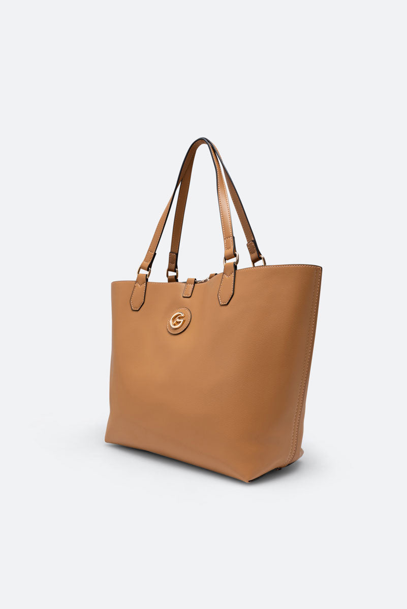 Teodosia Reversible Shoulder Bag Travertine