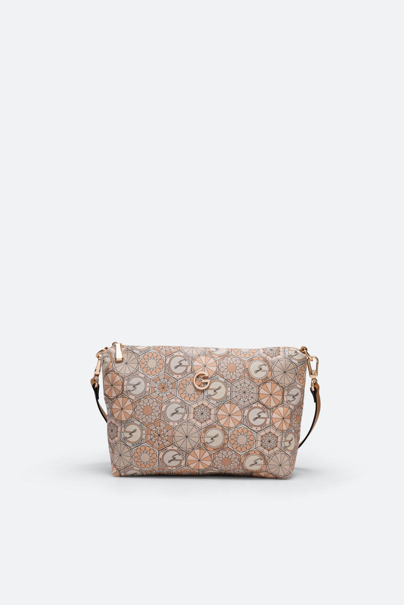 Teodosia Reversible Shoulder Bag Travertine