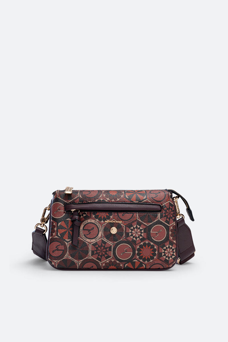 Teodosia Garnet Multi-folder Bag