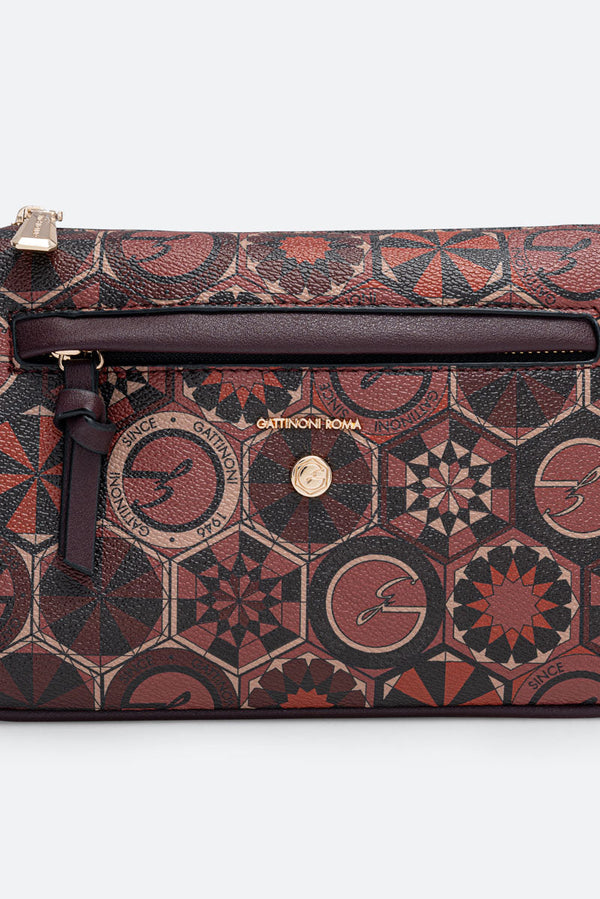 Bolso multi-folder Teodosia Garnet