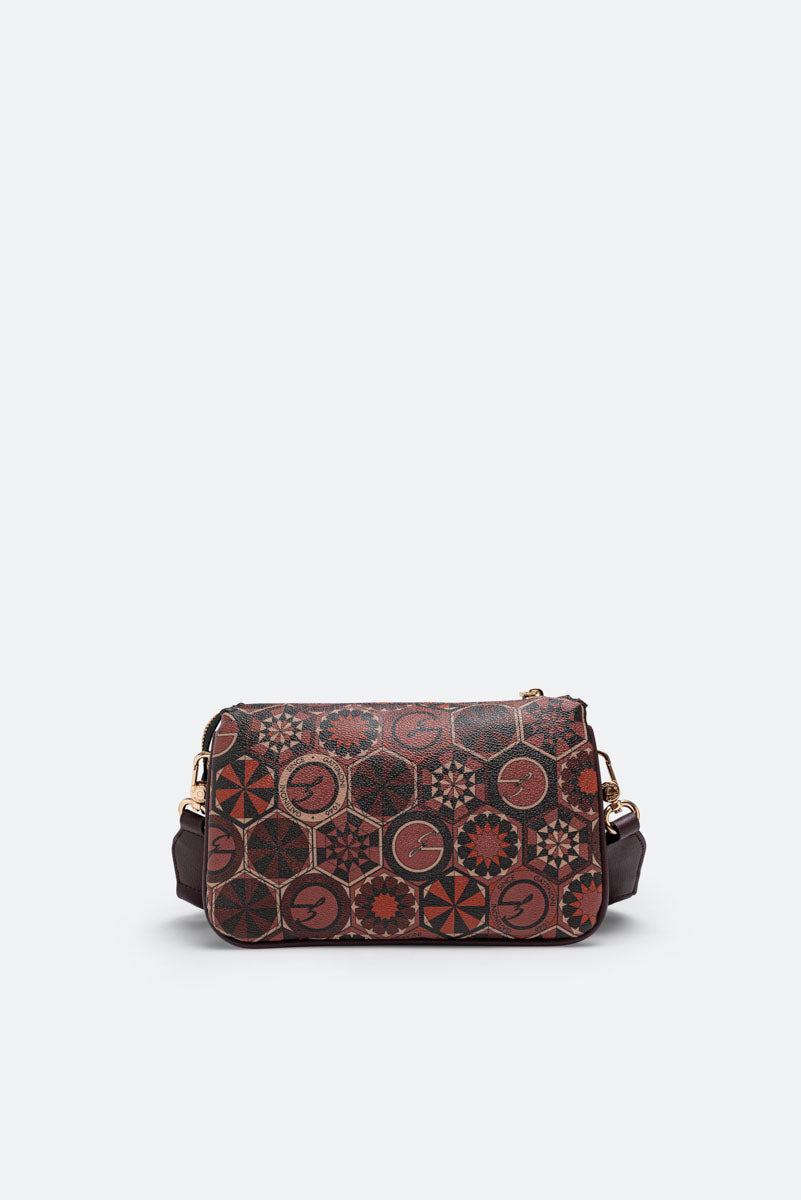 Teodosia Garnet Multi-folder Bag