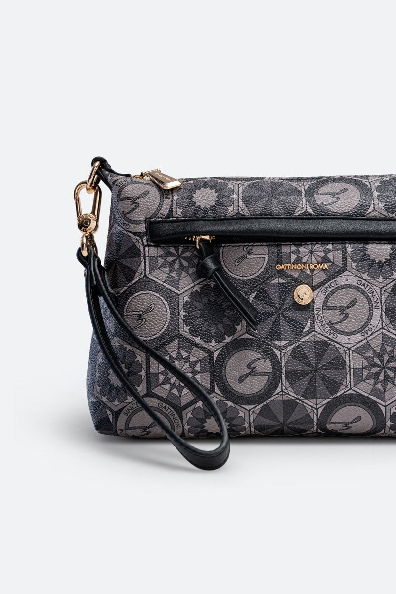 Teodosia Smoke Multi-folder Bag