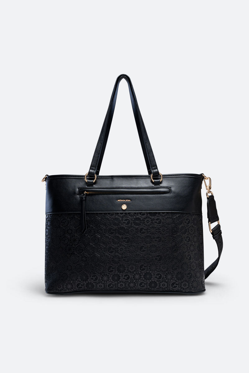 Teodosia Casual Black Shoulder Bag