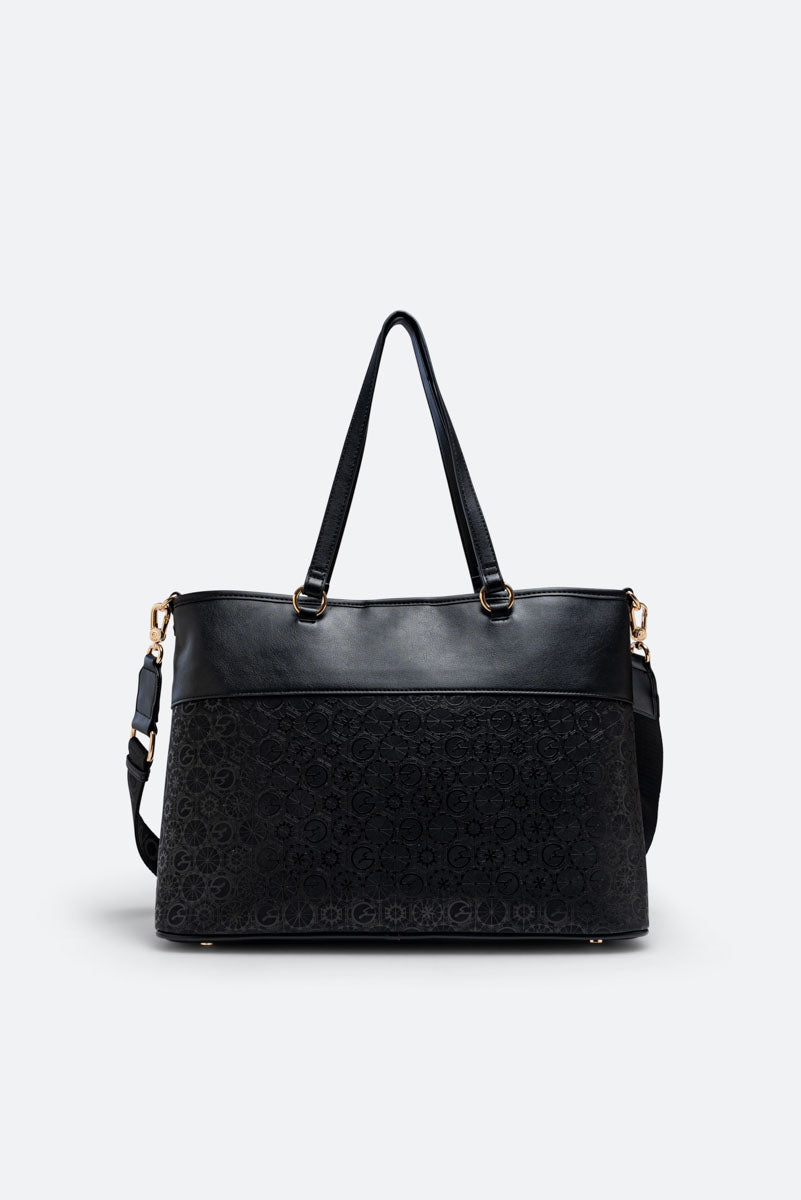 Teodosia Casual Black Shoulder Bag