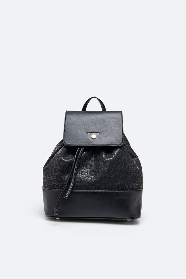 Teodosia Casual Black Backpack