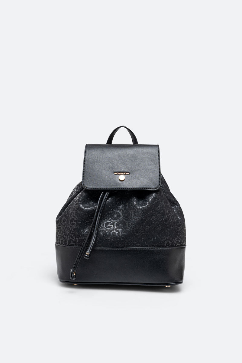 Teodosia Casual Black Backpack