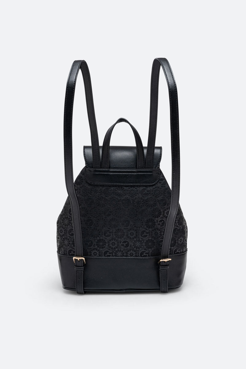 Teodosia Casual Black Backpack