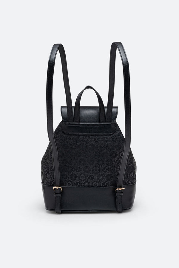 Teodosia Casual Black Backpack