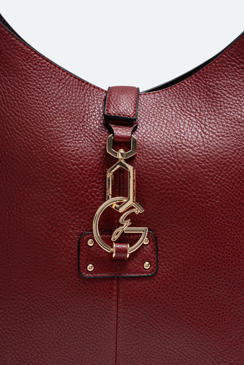 Hobo Lauren in Synthetisch Leer Rood