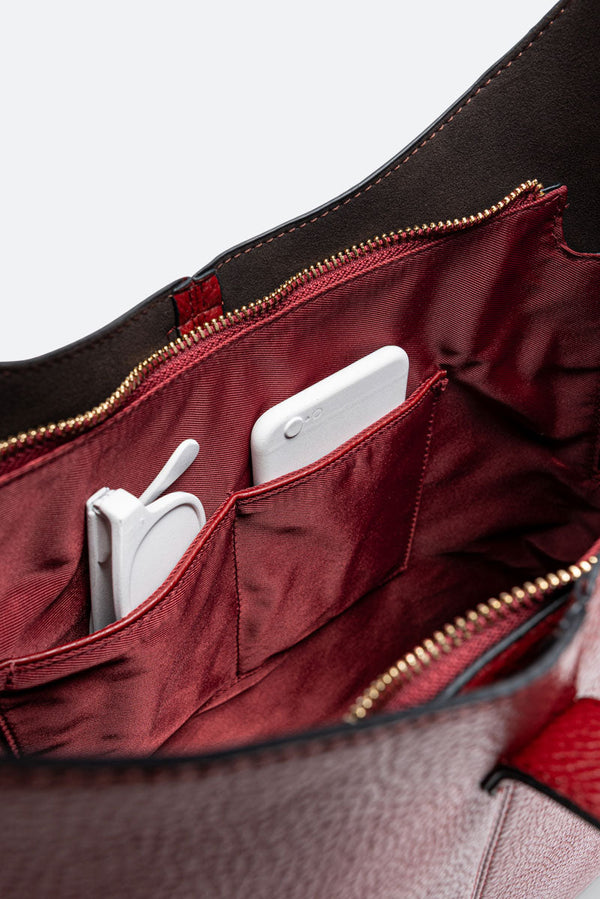 Hobo Lauren in Synthetisch Leer Rood