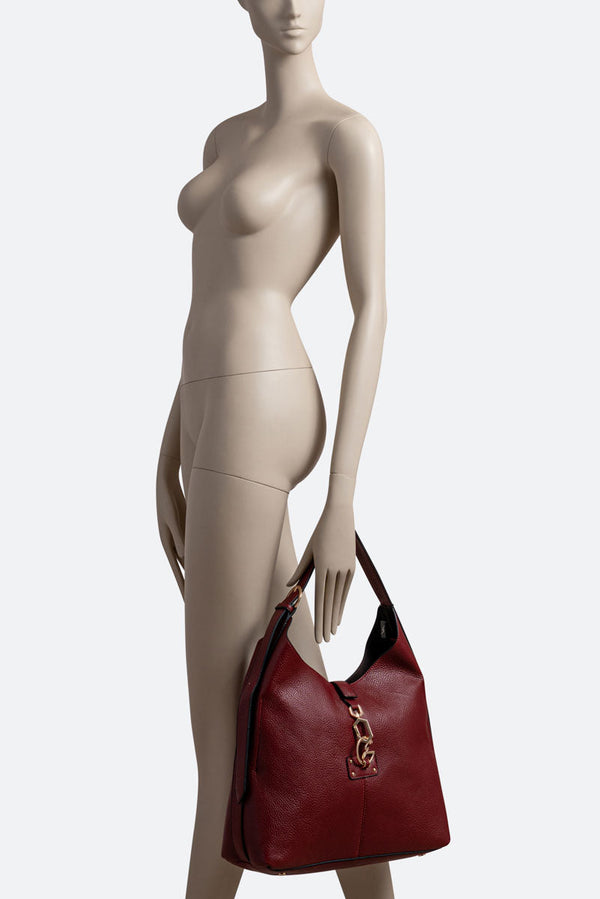 Hobo Lauren in Synthetisch Leer Rood