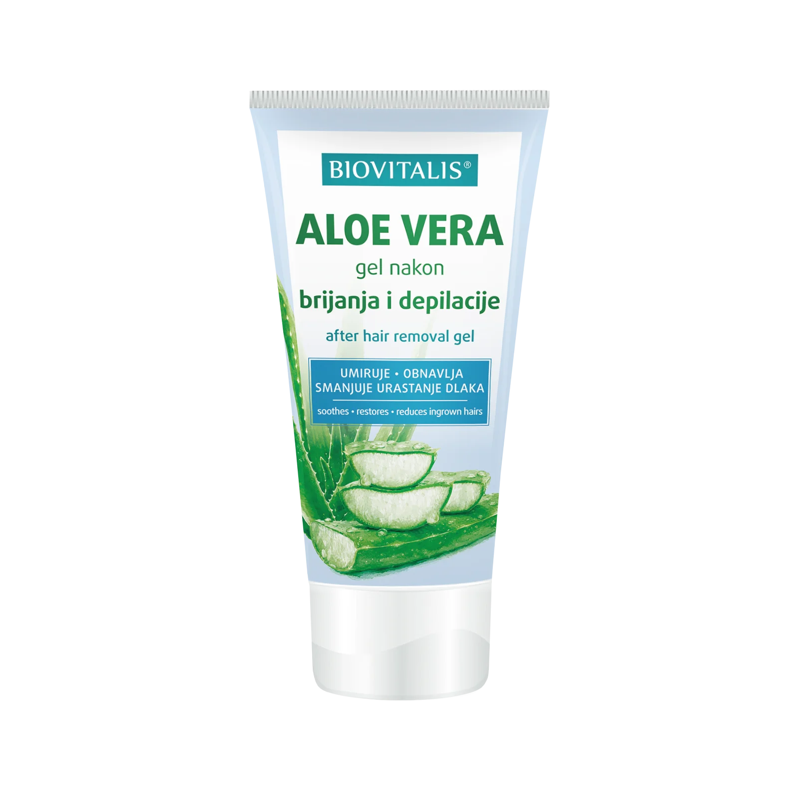 Aloe vera gel za iritacije nakon brijanja i depilacije Biovitalis
