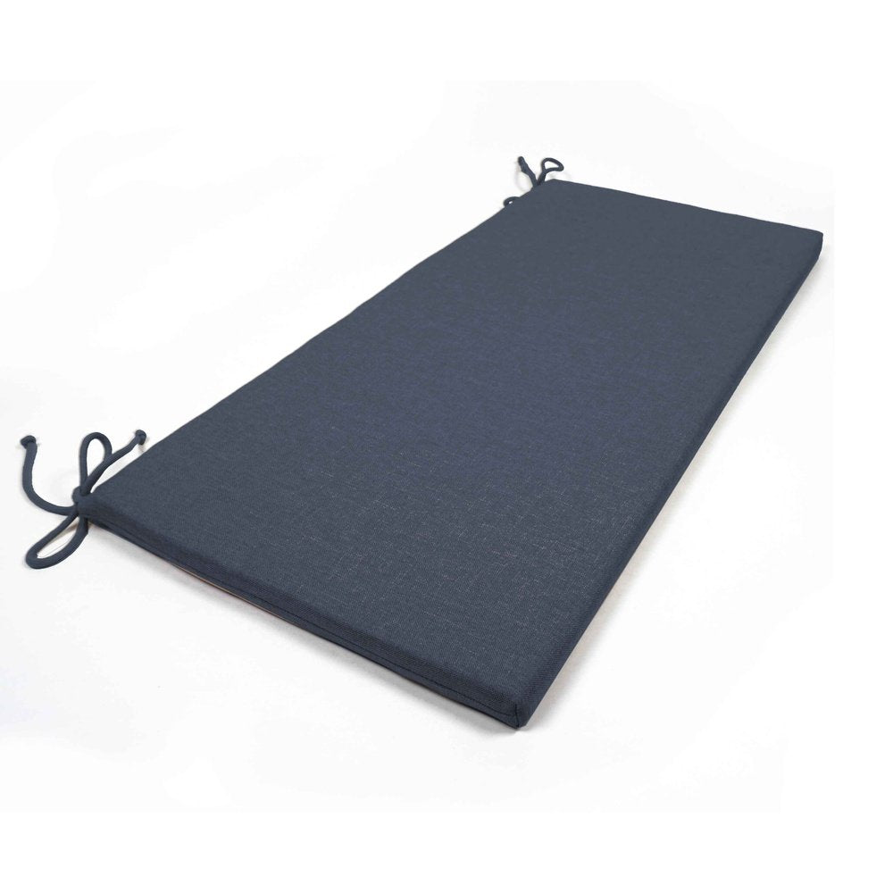 cuscino per panche sfoderabile con alette in cotone e cerniera 80x40 (4578425012282)
