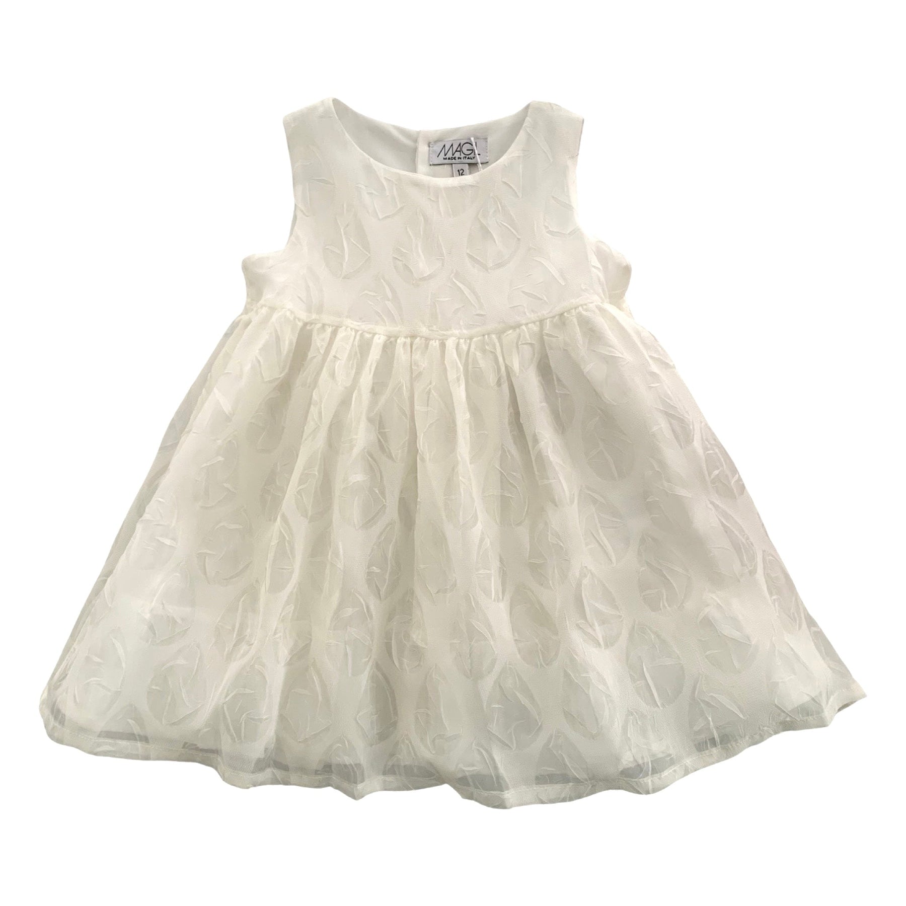 VESTIDO DE TELAS DROPLET