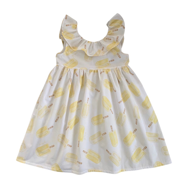 DRESS WITH RUFFLE DETAIL