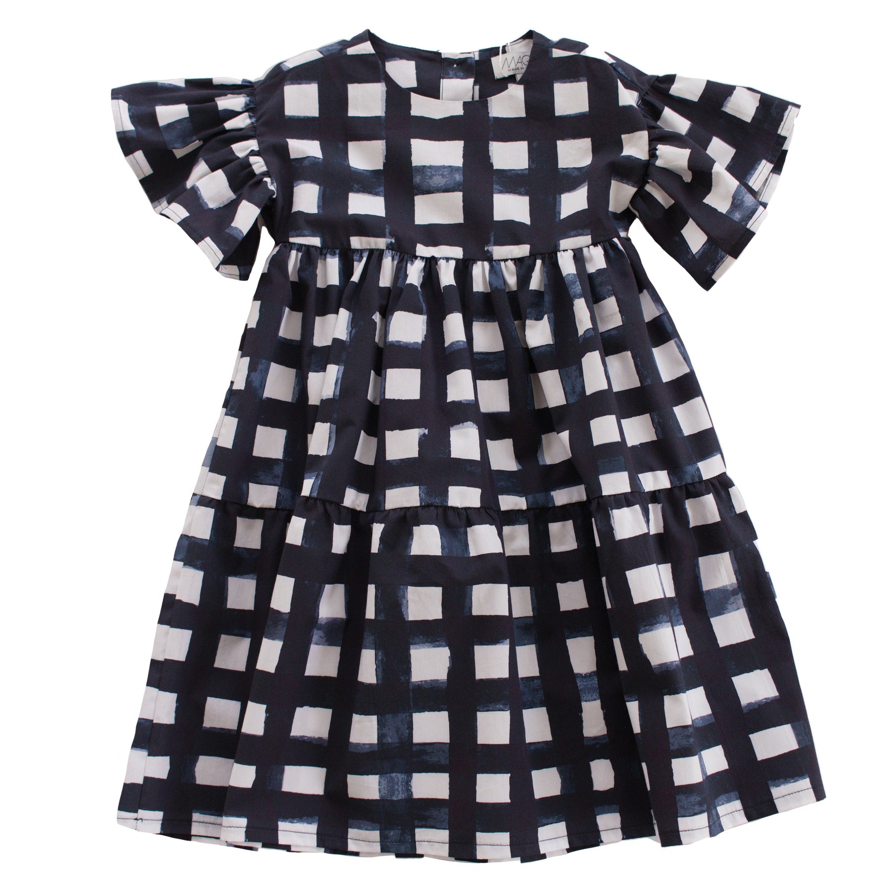 LONG VICHY DRESS