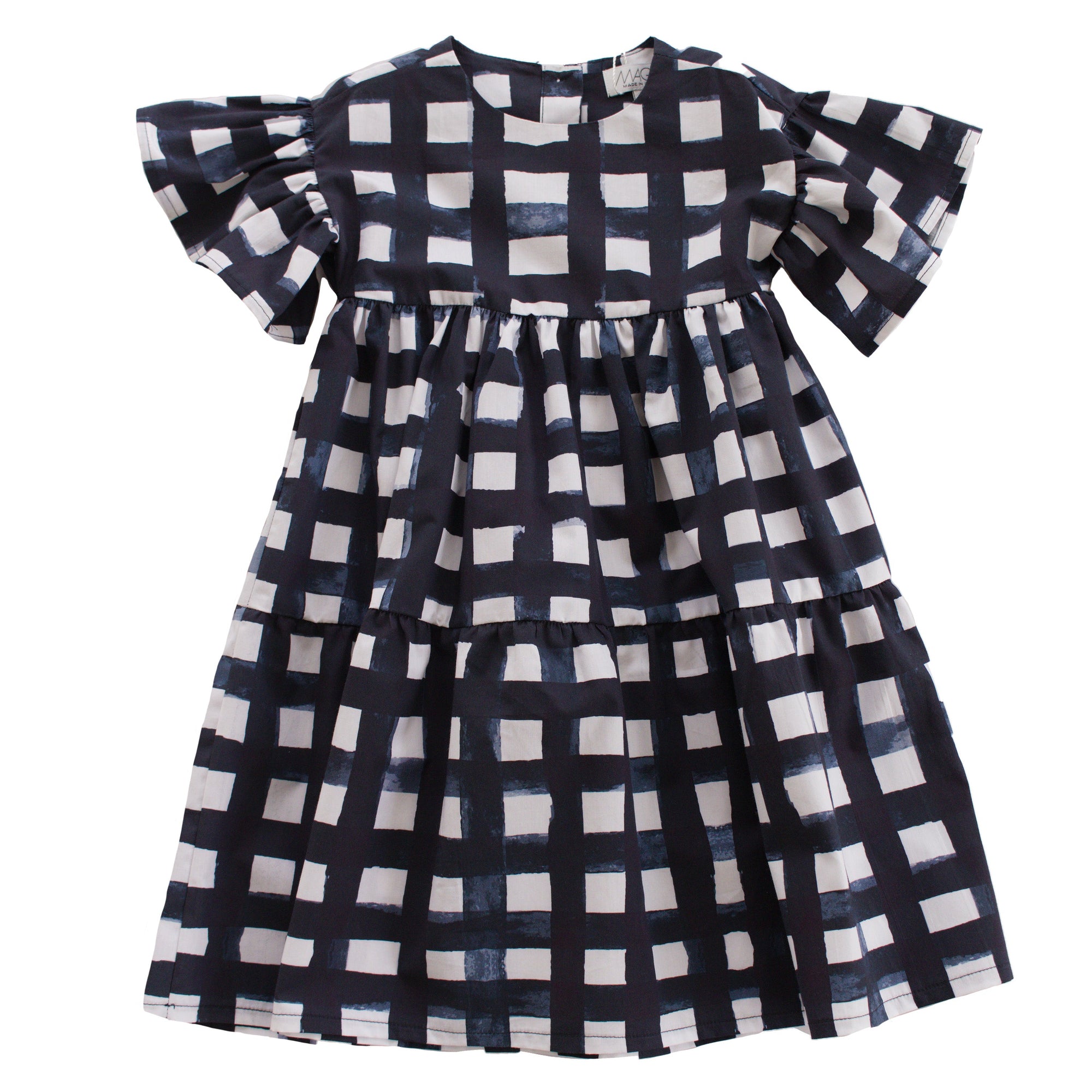 LONG VICHY DRESS