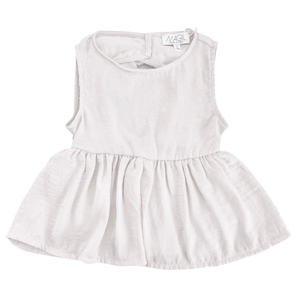 TOP SILK HAND CUT OUT AND BOW