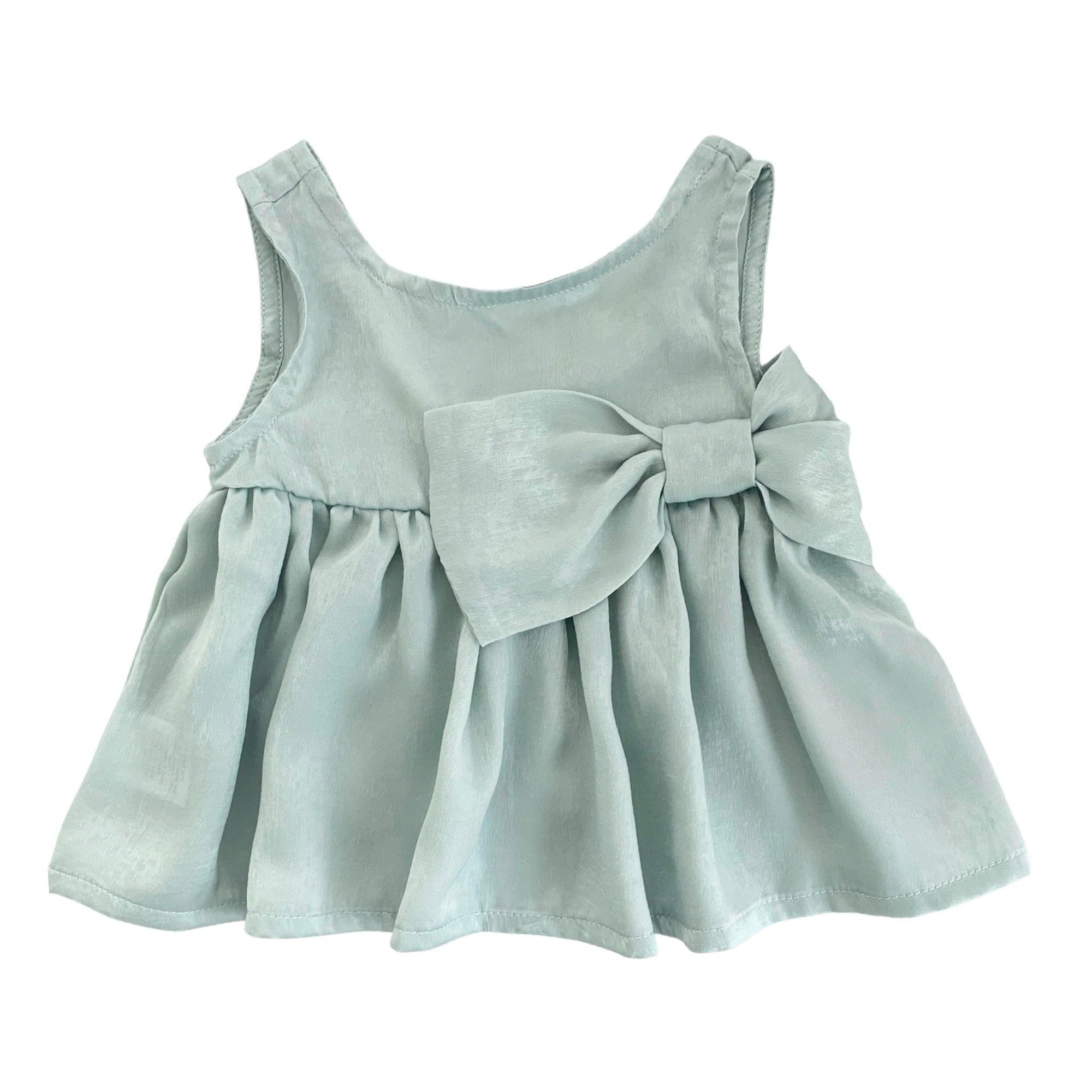 TOP SILK HAND WITH BOW