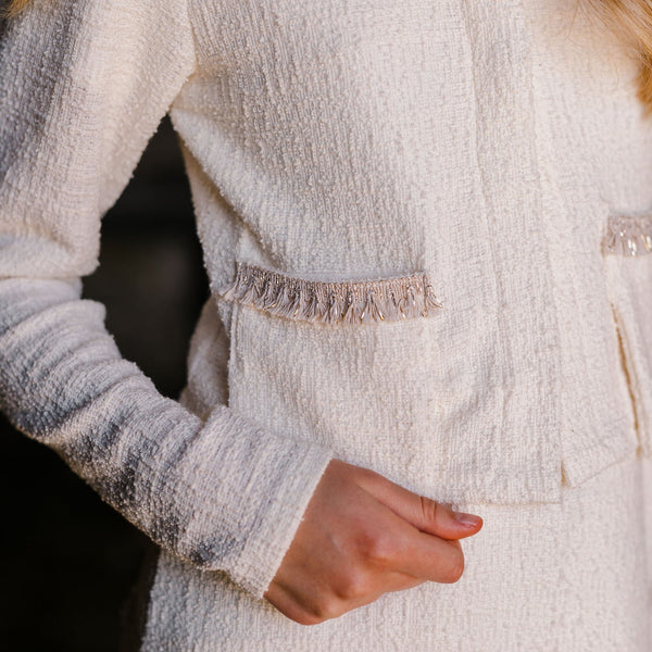 CHANEL FABRIC JACKET