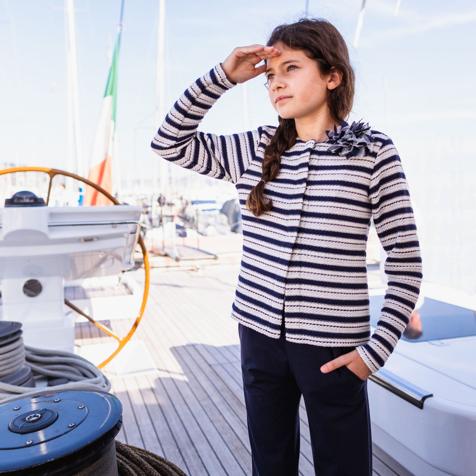 STRIPED JACKET