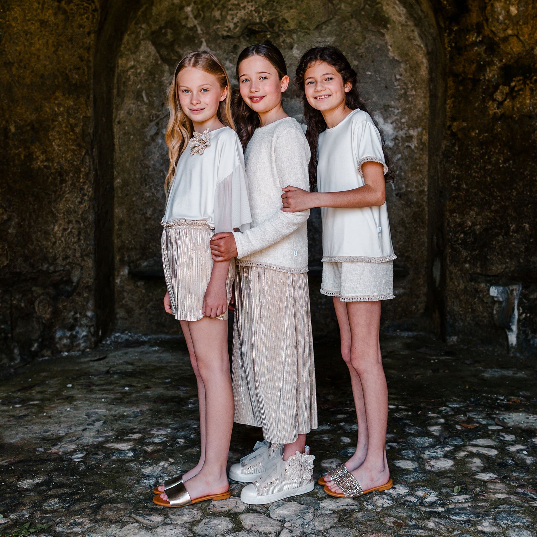 CHANEL FABRIC CULOTTE IVORY