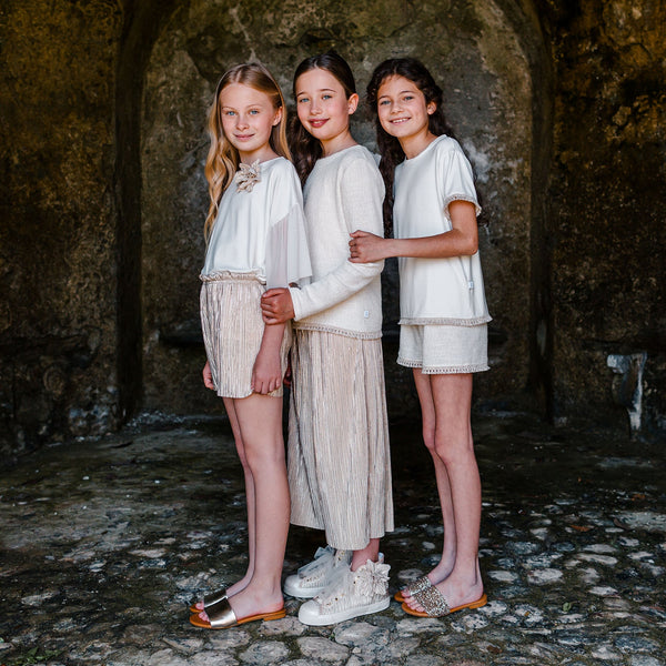 CHANEL FABRIC CULOTTE IVORY