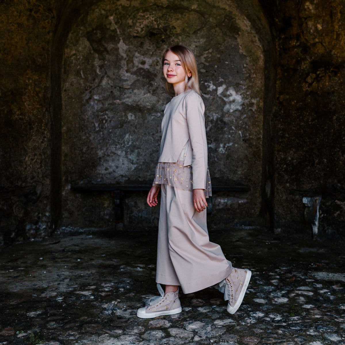 CARAMELLA PANTS IN MILANO STITCH
