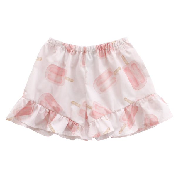 CULOTTE STAMPATA CON VOLANT